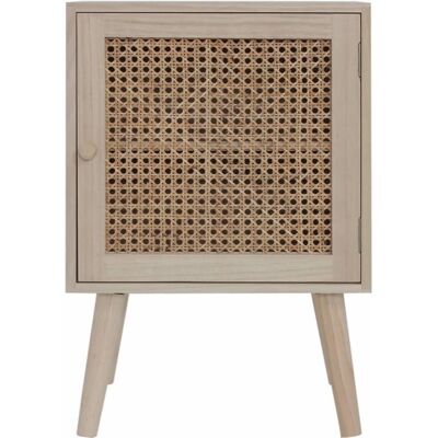 Mobili Rebecca Rebecca Nachttisch - Skandinavischer Natürlicher Stil Mobili Rebecca Rebecca Nachttisch - Skandinavischer Natürlicher Stil