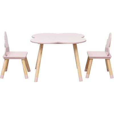Table et Chaises pour Enfants Rebecca Mobili - Style Montessori - Sûr et Facile à Assembler - Publicité Table et Chaises pour Enfants Rebecca Mobili - Style Montessori - Sûr et Facile à Assembler - Publicité