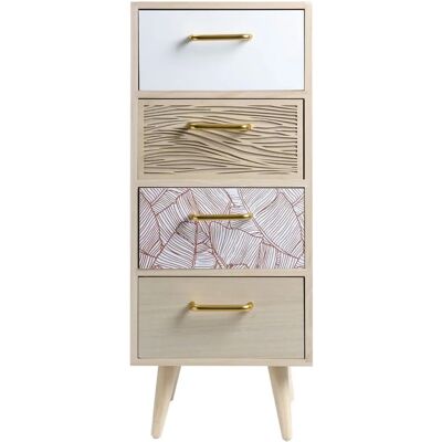 Mobili Rebecca Rebecca Mobili Commode Fine en Bois - Rangement Chambre - Publicité Mobili Rebecca Rebecca Mobili Commode Fine en Bois - Rangement Chambre - Publicité