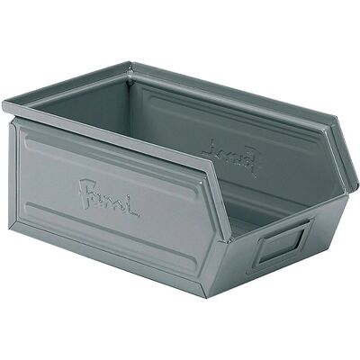 Fami Bac de stockage 3A2 Gris - Conteneur en acier - Publicité Fami Bac de stockage 3A2 Gris - Conteneur en acier - Publicité