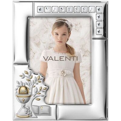 Valenti Argenti Silber 13x18 personalisierbarer Erstkommunion Rahmen Valenti Argenti Silber 13x18 personalisierbarer Erstkommunion Rahmen