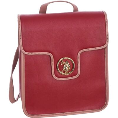 U.S. Polo Assn Bius55629WVP Damenrucksack - Dunkelrot - Rucksack U.S. Polo Assn Bius55629WVP Damenrucksack - Dunkelrot - Rucksack