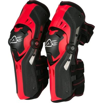Protettori di ginocchio Gorilla Acerbis - Nero Rosso - Unisex - Protezioni per le ginocchia Protettori di ginocchio Gorilla Acerbis - Nero Rosso - Unisex - Protezioni per le ginocchia