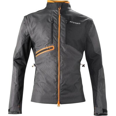 Acerbis Enduro One Veste textile pour moto - Noir Orange - Veste de moto - Publicité Acerbis Enduro One Veste textile pour moto - Noir Orange - Veste de moto - Publicité