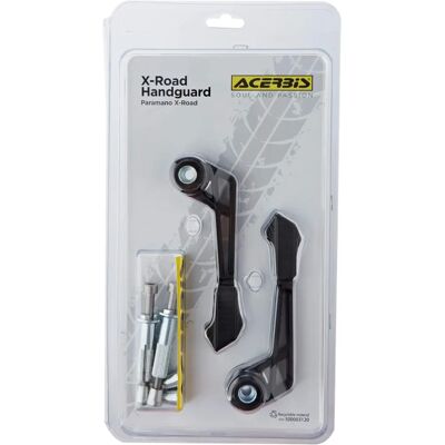 Gusci proteggi manico Acerbis X-road 2.0 - Nero - Accessorio moto Gusci proteggi manico Acerbis X-road 2.0 - Nero - Accessorio moto