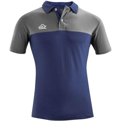 Acerbis Belatrix blauwe casual polo Acerbis Belatrix blauwe casual polo