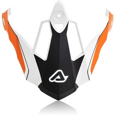 Visiera Casco Acerbis Reactive Graffix Bianco / Arancione - Visor Visiera Casco Acerbis Reactive Graffix Bianco / Arancione - Visor