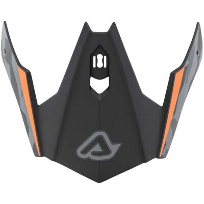 Visiera di ricambio per casco Acerbis Jet Aria - Nero / Arancione Visiera di ricambio per casco Acerbis Jet Aria - Nero / Arancione