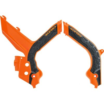 Acerbis KTM Rámový Kryt - Oranžová / Černá - Exc/excf 2020-2023 Acerbis KTM Rámový Kryt - Oranžová / Černá - Exc/excf 2020-2023