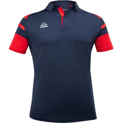 Acerbis Kemari Polo - Ademend polyester, Rood/Blauw, 9-10 jaar Acerbis Kemari Polo - Ademend polyester, Rood/Blauw, 9-10 jaar