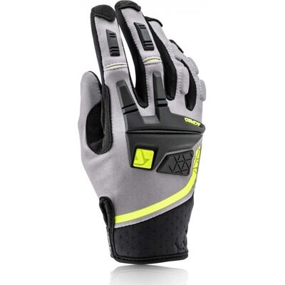 Gants Acerbis X-Enduro noir/jaune - Publicité Gants Acerbis X-Enduro noir/jaune - Publicité