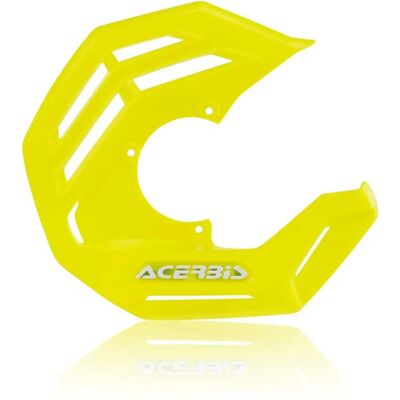 Acerbis X-Future Front Disc Cover - Yellow Fluor - Disc Cover Protector Acerbis X-Future Front Disc Cover - Yellow Fluor - Disc Cover Protector