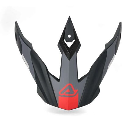 Visiera Casco Acerbis Fs-606 Grigia / Rossa - Visor Visiera Casco Acerbis Fs-606 Grigia / Rossa - Visor