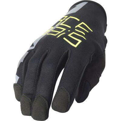 Guanti moto Acerbis Zero Degree 3.0 - Nero Giallo Certificati CE EN 13594 Guanti moto Acerbis Zero Degree 3.0 - Nero Giallo Certificati CE EN 13594