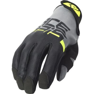Guantes de Motocicleta Acerbis Neoprene 3.0 - Negro Amarillo CE Certificados Guantes de Motocicleta Acerbis Neoprene 3.0 - Negro Amarillo CE Certificados