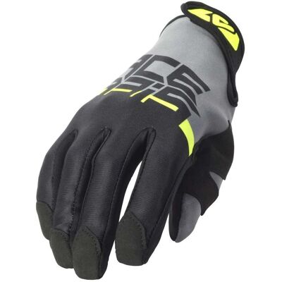 Guanti Moto Acerbis Neoprene 3.0 - Nero Giallo CE Certificato Fit Enduro Guanti Moto Acerbis Neoprene 3.0 - Nero Giallo CE Certificato Fit Enduro