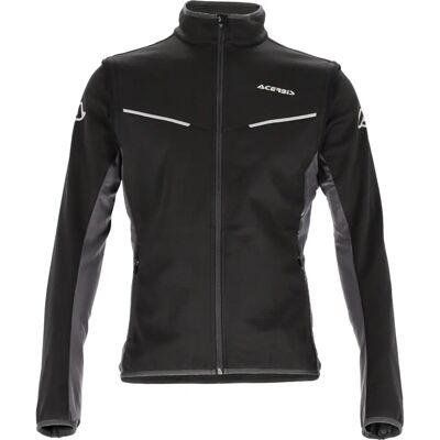 Giacca Softshell Acerbis Nera / Grigia - Moto Off Road Giacca Softshell Acerbis Nera / Grigia - Moto Off Road