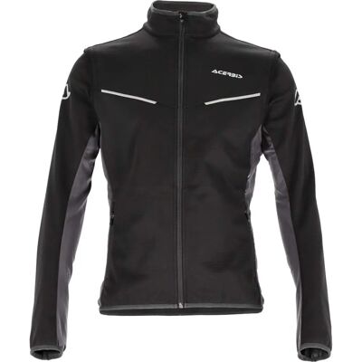 Acerbis XL Nero Grigio Giacca Softshell Moto - Giacca da Moto Acerbis XL Nero Grigio Giacca Softshell Moto - Giacca da Moto