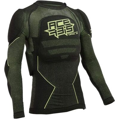 T-Shirt de Protection Acerbis X-Fit Future Niveau 2 Noir Jaune - T-Shirt de Protection - Publicité T-Shirt de Protection Acerbis X-Fit Future Niveau 2 Noir Jaune - T-Shirt de Protection - Publicité