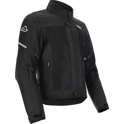 Giacca tessile da moto Acerbis On Road Ruby - Nera S Giacca tessile da moto Acerbis On Road Ruby - Nera S
