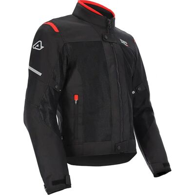 Acerbis On Road Ruby Giacca tessile per moto - Nero Rosso - Giacca tessile moto Acerbis On Road Ruby Giacca tessile per moto - Nero Rosso - Giacca tessile moto