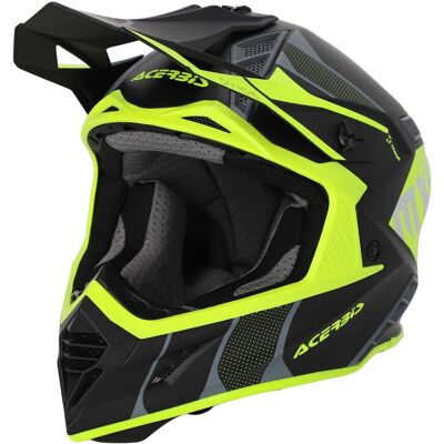 Casco Acerbis X-Track S23 - nero/fluo giallo Casco Acerbis X-Track S23 - nero/fluo giallo