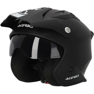 Casco Jet Acerbis Aria 2023 Sólido - Negro - S Casco Jet Acerbis Aria 2023 Sólido - Negro - S