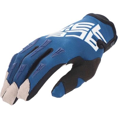 Gants de Motocross Acerbis MX X-H 2023 Bleu Unisexe - Publicité Gants de Motocross Acerbis MX X-H 2023 Bleu Unisexe - Publicité