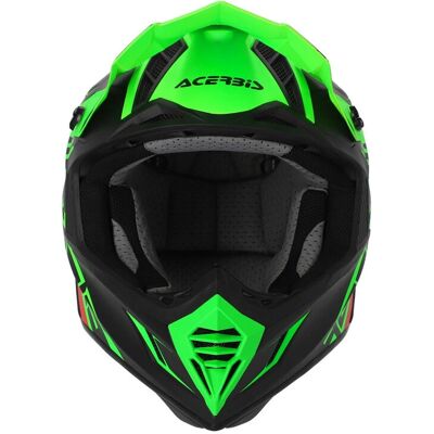 Casco Acerbis X-Track S23 - verde fluo/nero Casco Acerbis X-Track S23 - verde fluo/nero