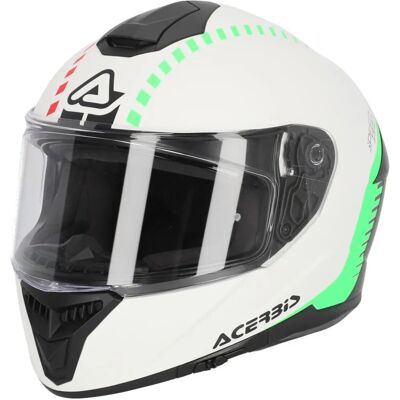 Casco Acerbis Krapon 22-06 - Bianco/Nero - Integrale ECE/ONU 22-06 Casco Acerbis Krapon 22-06 - Bianco/Nero - Integrale ECE/ONU 22-06