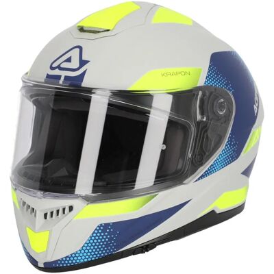 Casco Acerbis Krapon 2024 - Grigio/Blu XL Casco Acerbis Krapon 2024 - Grigio/Blu XL