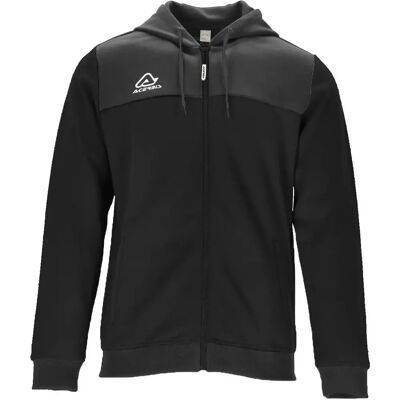 Acerbis Harpaston Zwart Unisex Hoodie - Sweatshirt Acerbis Harpaston Zwart Unisex Hoodie - Sweatshirt