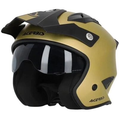 Casco Acerbis Jet Aria Metallizzato Argento M - Casco Casco Acerbis Jet Aria Metallizzato Argento M - Casco