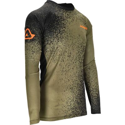 Maglietta da Motocross Acerbis X-Duro 2.0 Verde Militare - S Maglietta da Motocross Acerbis X-Duro 2.0 Verde Militare - S