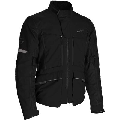 Giacca in tessuto impermeabile per moto X-Rover - Nero XL Giacca in tessuto impermeabile per moto X-Rover - Nero XL