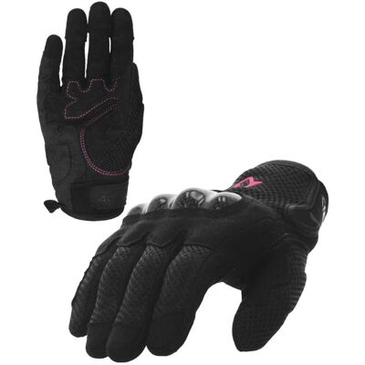 Acerbis Ramsey My Vented - Guanti da moto - Nero Rosa - L Acerbis Ramsey My Vented - Guanti da moto - Nero Rosa - L
