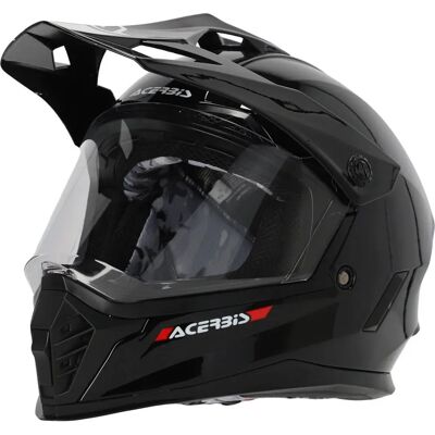 Casco da cross Acerbis Rider Solid per giovani - Nero - S Casco da cross Acerbis Rider Solid per giovani - Nero - S