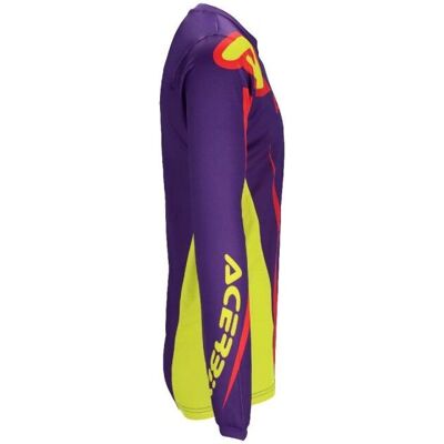 Maillot Cross Acerbis J-Track Violet - Maillot de Motocross - Publicité Maillot Cross Acerbis J-Track Violet - Maillot de Motocross - Publicité
