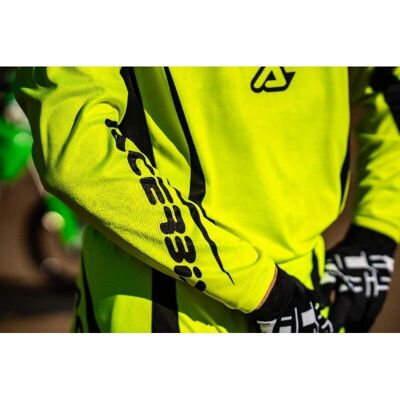 Maillot de Cross Acerbis J-Track - Polyester Respirant Léger - Publicité Maillot de Cross Acerbis J-Track - Polyester Respirant Léger - Publicité