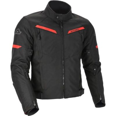 ACERBIS - CE X STREET - Nero-Rosso - M - Giacca da moto ACERBIS - CE X STREET - Nero-Rosso - M - Giacca da moto