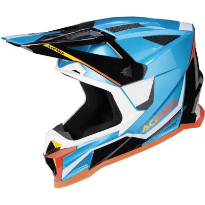 Acerbis T711 - Azzurro Bianco - XL - Casco Acerbis T711 - Azzurro Bianco - XL - Casco