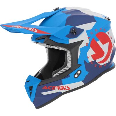 Acerbis - LINEAR 2206 - Blu Rosso - XS - Helmet Acerbis - LINEAR 2206 - Blu Rosso - XS - Helmet