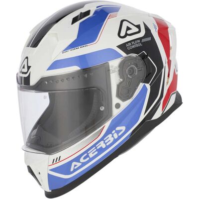 ACERBIS - X-WAY - Blanc Bleu - XS - Helmet - Publicité ACERBIS - X-WAY - Blanc Bleu - XS - Helmet - Publicité