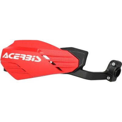 Acerbis Red/White Hand Guards - Motorcycle Accessories Acerbis Red/White Hand Guards - Motorcycle Accessories