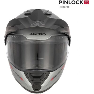 Acerbis Rider P/J Gris mat M Helmet - Publicité Acerbis Rider P/J Gris mat M Helmet - Publicité