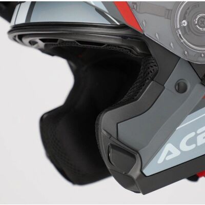 Casco modulare Acerbis 22.06 Grigio/Rotto - Casco moto Casco modulare Acerbis 22.06 Grigio/Rotto - Casco moto