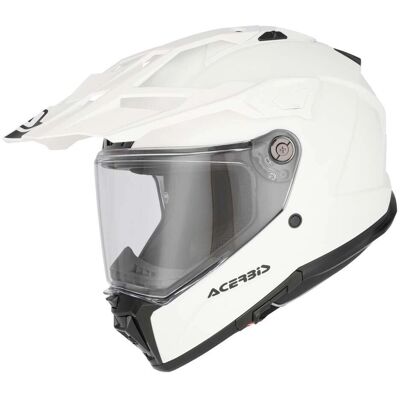 Acerbis - Adventure Attack Mono - Bianco - XL - Casco Acerbis - Adventure Attack Mono - Bianco - XL - Casco