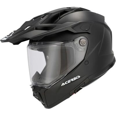 Acerbis - Attack Mono - Nero opaco - XL - Casco Moto Acerbis - Attack Mono - Nero opaco - XL - Casco Moto