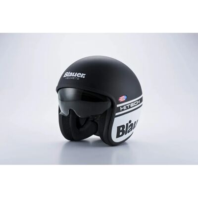 Casque moto Blauer Pilot 1.1 en fibre de verre - S - Publicité Casque moto Blauer Pilot 1.1 en fibre de verre - S - Publicité