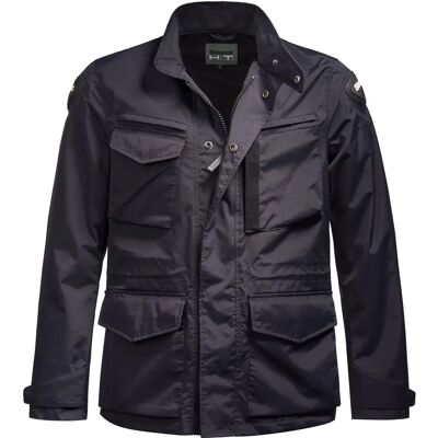 Giacca tessuto motociclista Blauer Ethan - Resistente all'acqua, Blu, 2XL - Giacca da moto Giacca tessuto motociclista Blauer Ethan - Resistente all'acqua, Blu, 2XL - Giacca da moto
